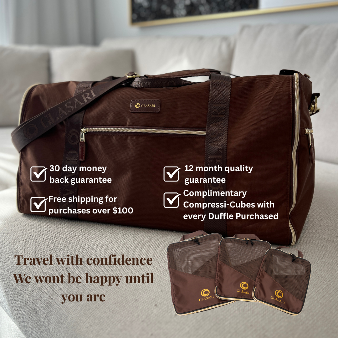 The GLASARI Retreat Duffle